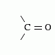 カルボニル基(carbonyl group)