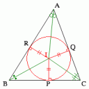 三角形の内心